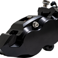 PERFORMANCE MACHINE (PM) Caliper - 137 X 4B - Left - Black Anodized with Clear Bore Caps 0053-2957-MC