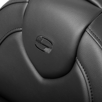 SADDLEMEN RoadSofa™ Seat - with Backrest - Black Stitch - FXBR/S '18-'20 818-31-187BR