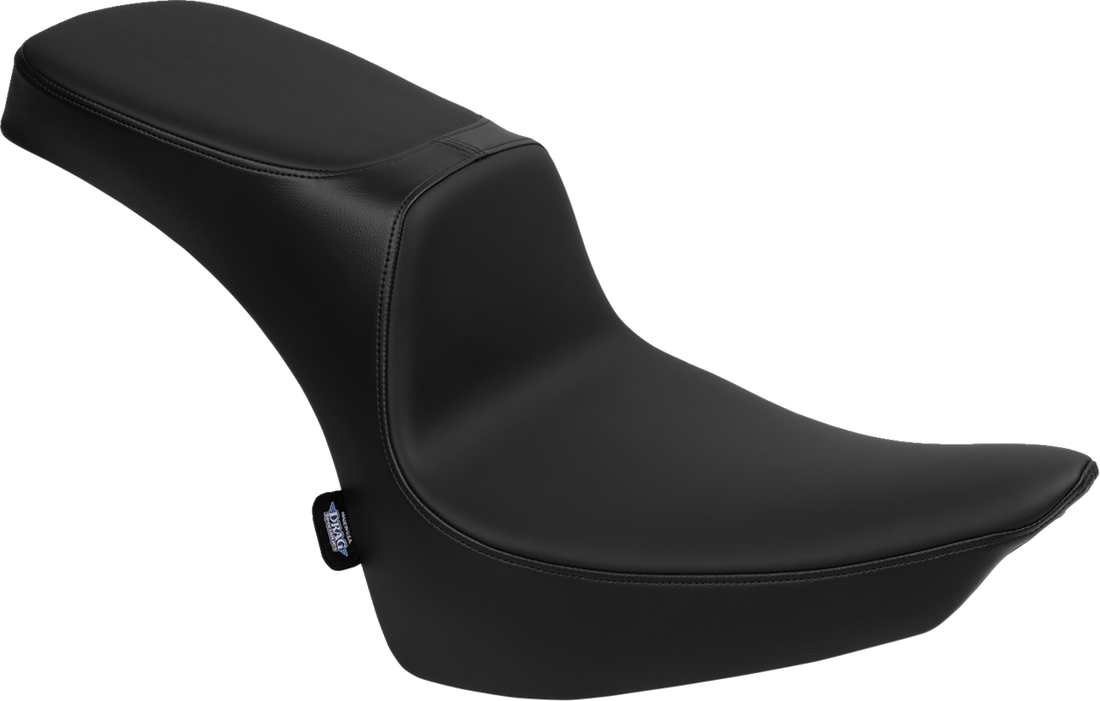 DRAG SPECIALTIES SEATS Performance Predator 2-Up Seat - Solar Leather - Smooth - FL '00-'17 4689E