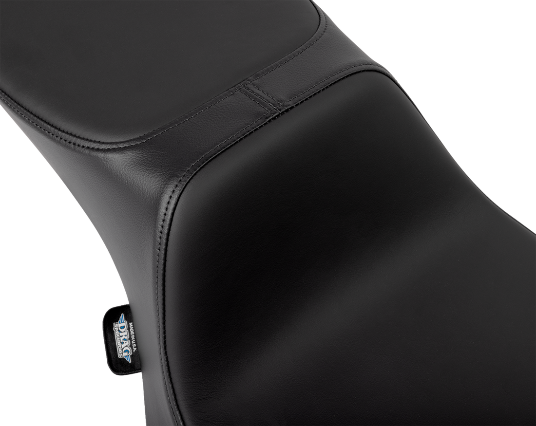 DRAG SPECIALTIES SEATS Performance Predator 2-Up Seat - Extended Reach - Solar Leather - Smooth - FLHX/FLTR '23-'24 4691E