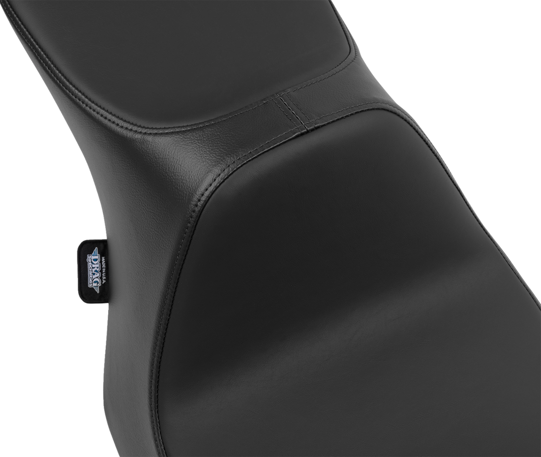 DRAG SPECIALTIES SEATS Predator III 2-Up Seat - Vinyl/Solar Leather - Smooth - FLT/FLH '23-'24 4690E