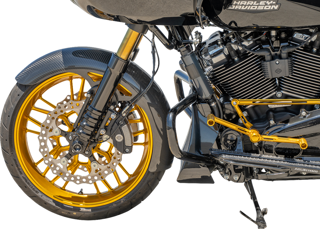 ARLEN NESS Carbon Fiber Front Fender - Wrapper - 19" - FLT '99-'13 210-027