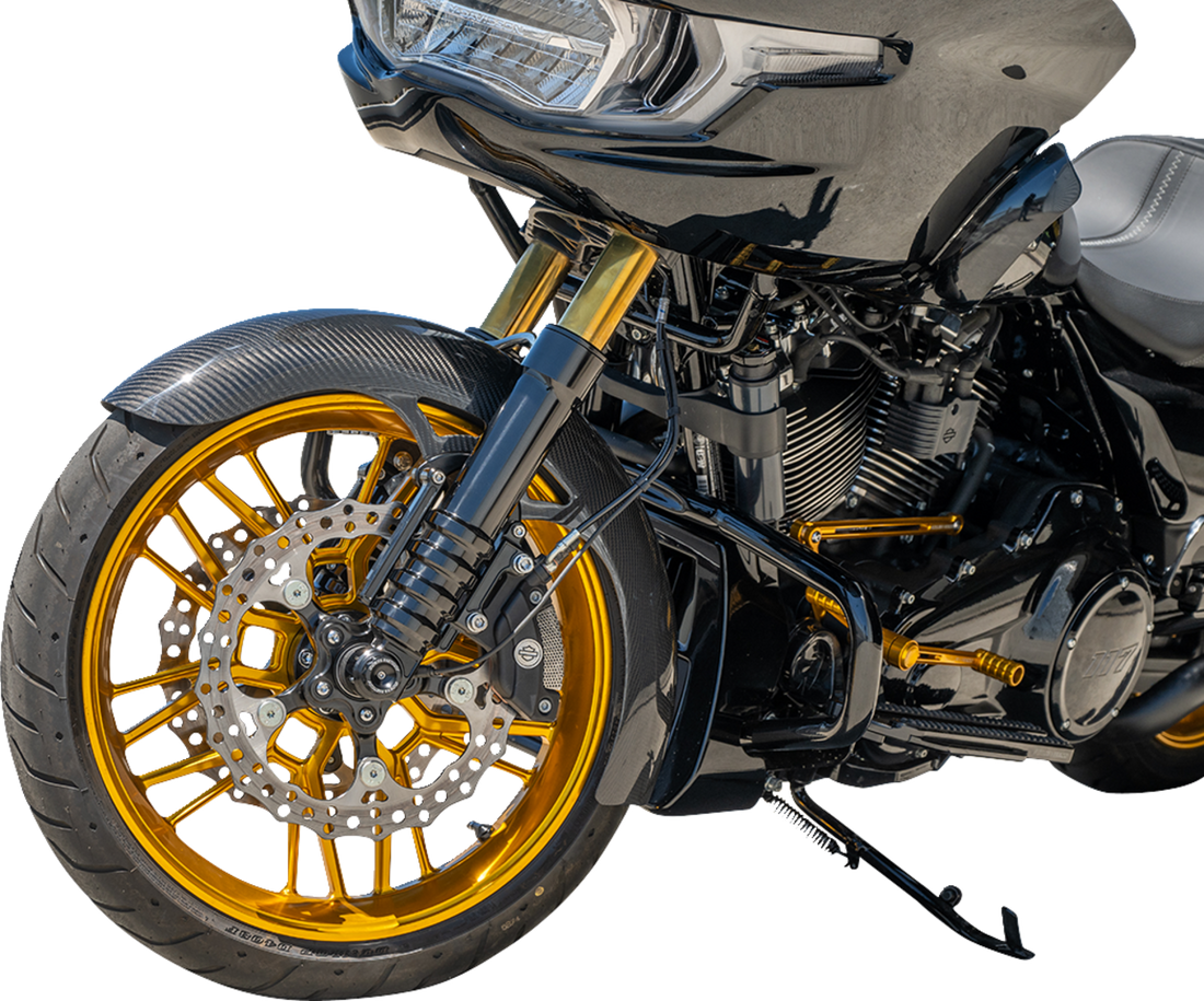 ARLEN NESS Carbon Fiber Front Fender - Wrapper - 19" - FLT '99-'13 210-027