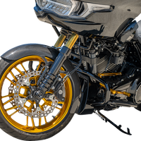 ARLEN NESS Carbon Fiber Front Fender - Wrapper - 19" - FLT '99-'13 210-027