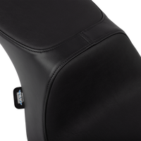 DRAG SPECIALTIES SEATS Predator 2-Up Seat - Vinyl - Smooth - w/o Backrest - FLTR/FLHX '23-'24 4692A