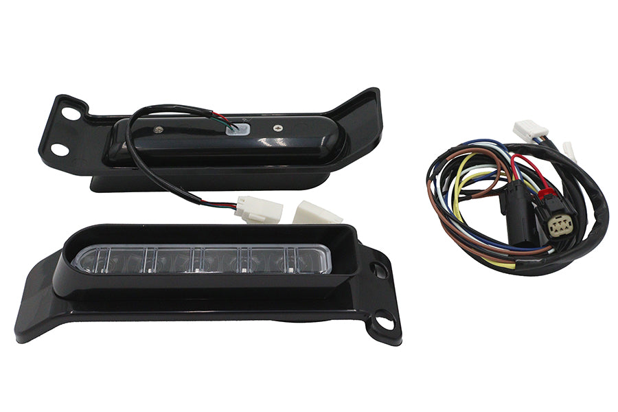 49-0004 - Auxiliary Saddlebag LED Lamp Kit by V-Twin