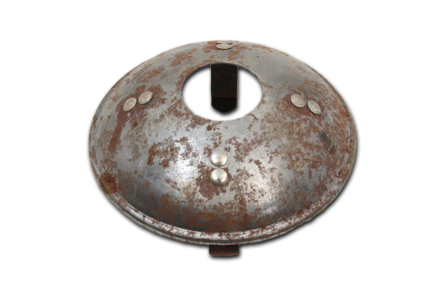 49-0102 - Rear Hub Cap Raw Steel by V-Twin