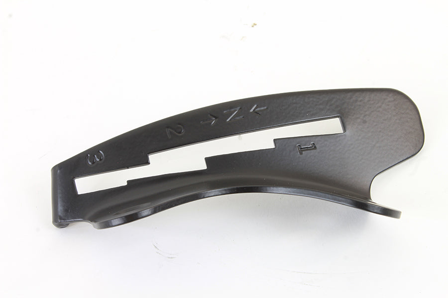 49-0107 - Black Left Side Tank Hand Shifter Gate by V-Twin