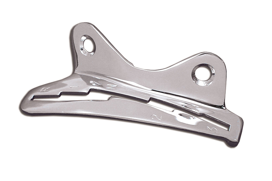 49-0147 - Chrome Left Side Tank Hand Shifter Gate by V-Twin