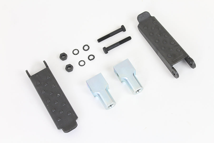 49-0177 - Parkerized Rear Footpeg Set by V-Twin