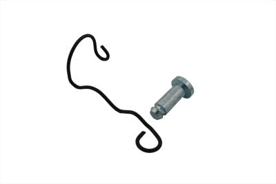 49-0242 - Zinc Clevis Pin with Spring Clip by V-Twin