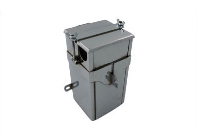 49-0300 - 45 inch WL Chrome Battery Box by V-Twin