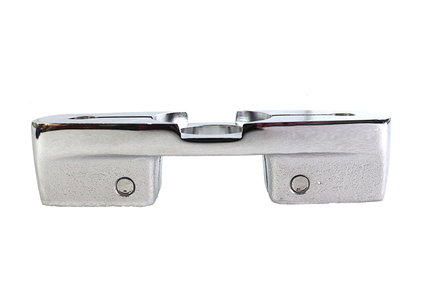 49-0371 - Spring Fork Chrome Plated Top Triple Tree by V-Twin