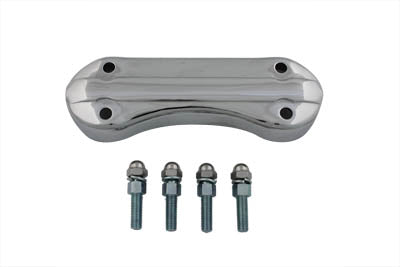 49-0417 - Chrome Handlebar Riser Link by V-Twin