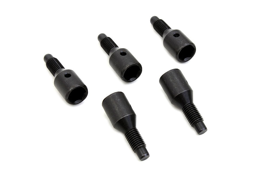 49-0457 - Parkerized Lug Bolt Set by V-Twin