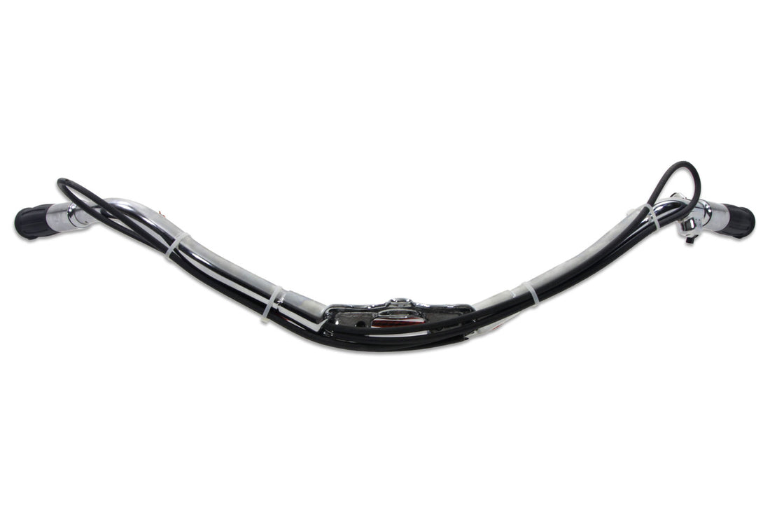 49-0482 - Inline Spring Fork Handlebar Assembly Chrome by V-Twin