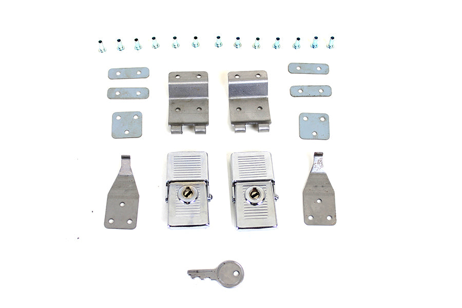 49-0612 - 1964-1968 FL Saddlebag Lock Kit by V-Twin