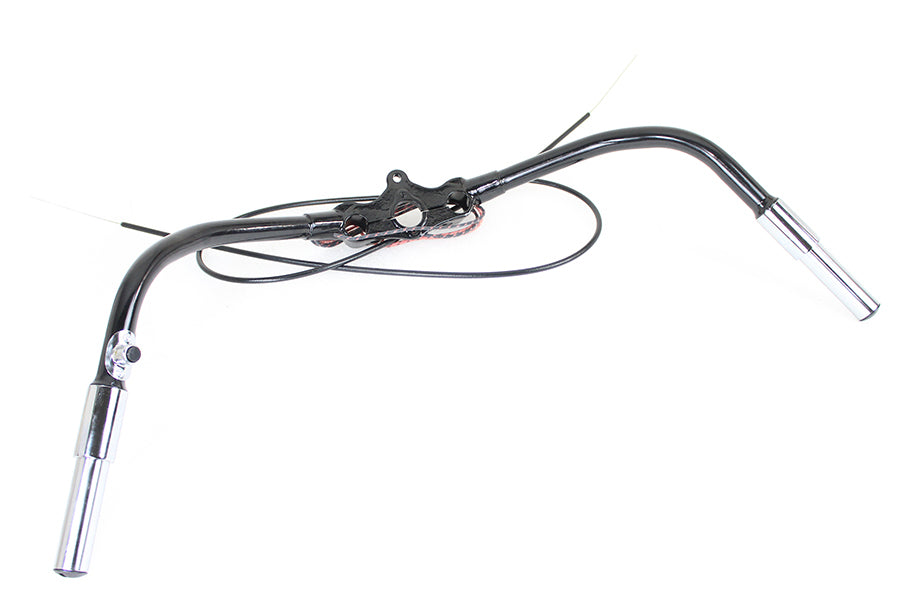 49-0615 - Spring Fork Handlebar Assembly Black by V-Twin