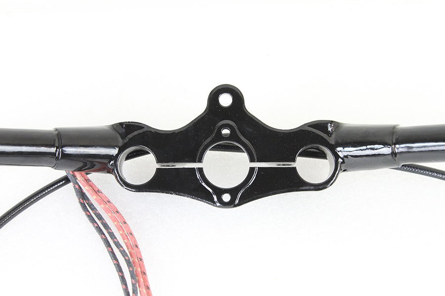 49-0615 - Spring Fork Handlebar Assembly Black by V-Twin