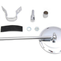 49-0660 - Replica Round Mirror Chrome by V-Twin