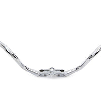 49-0727 - Stelling & Helling Speedster Handlebar Chrome by V-Twin