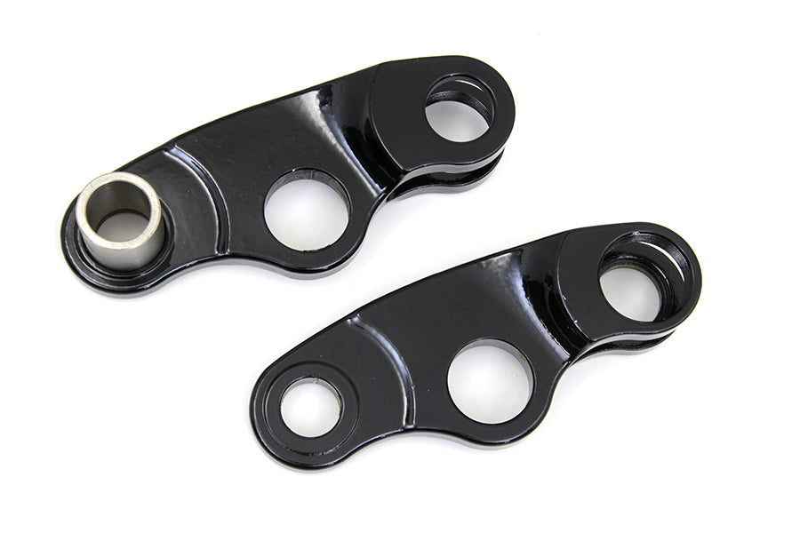 49-0738 - Black Spring Fork Rocker Set by V-Twin