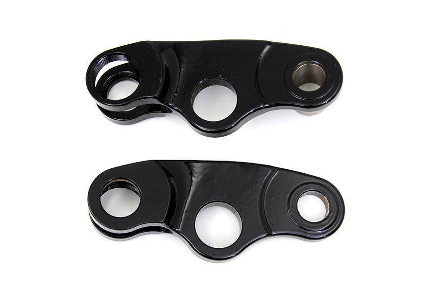 49-0738 - Black Spring Fork Rocker Set by V-Twin