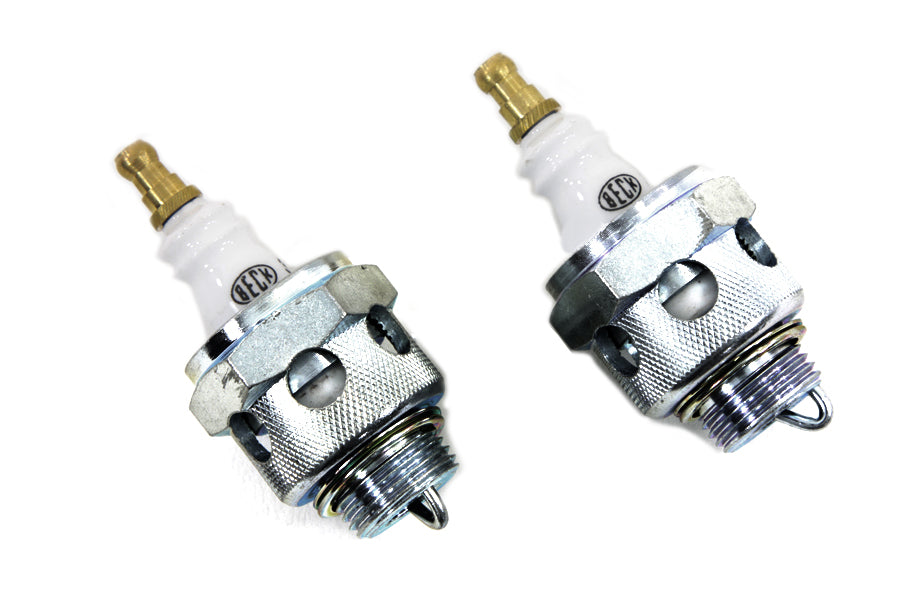 49-0796 - Replica 18mm Spark Plug Set by V-Twin