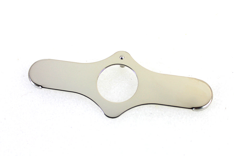 49-0805 - Top Triple Tree Cover Stainless Steel by V-Twin