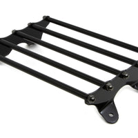 49-0832 - Wyatt Gatling Vintage Black Luggage Rack by V-Twin