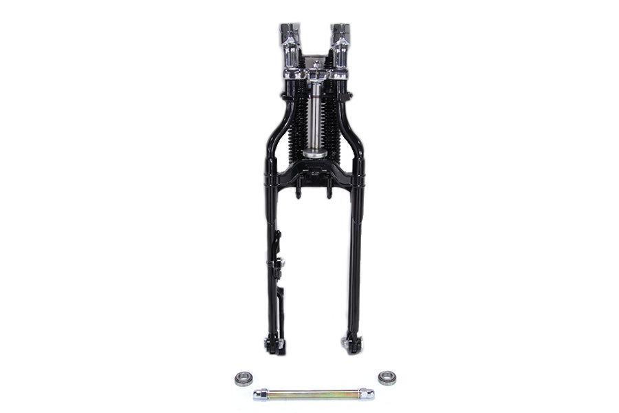 49-0839 - FLSTS Complete Inline Spring Fork Assembly Black by Wyatt Gatling