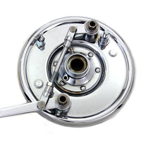 49-0852 - Dual Cam Brake Backing Plate Assembly Chrome by V-Twin