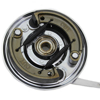 49-0852 - Dual Cam Brake Backing Plate Assembly Chrome by V-Twin