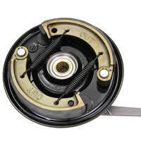 49-0853 - Dual Cam Brake Backing Plate Assembly Black by V-Twin