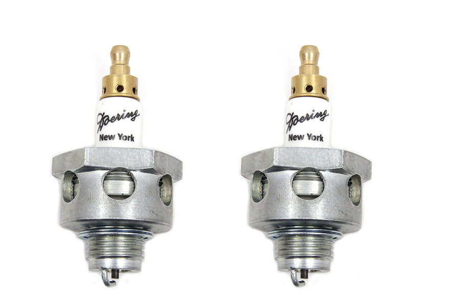 49-0878 - 18mm Doering Spark Plug Set by V-Twin
