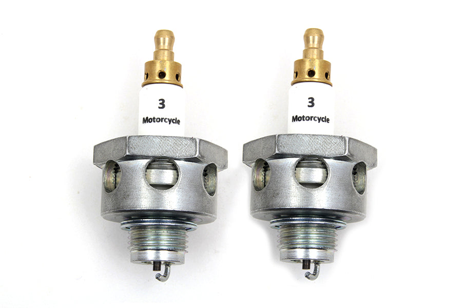 49-0878 - 18mm Doering Spark Plug Set by V-Twin