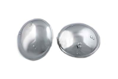 49-0916 - Hub Caps Set Raw by V-Twin