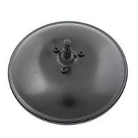 49-0952 - Replica 5  Round Mirror Black by V-Twin