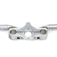 49-0955 - Spring Fork Offset Top Tree with Ears Satin Nickel Finish by V-Twin