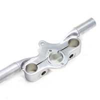 49-0955 - Spring Fork Offset Top Tree with Ears Satin Nickel Finish by V-Twin