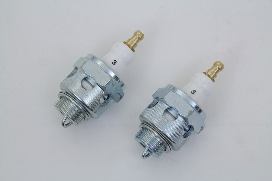 49-0980 - Replica 18mm Spark Plug Set by V-Twin