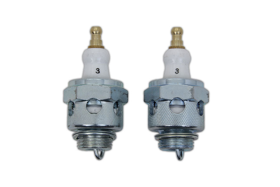 49-0980 - Replica 18mm Spark Plug Set by V-Twin