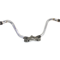 49-0998 - WR Hillclimber Spring Fork Inline Handlebar Raw by V-Twin