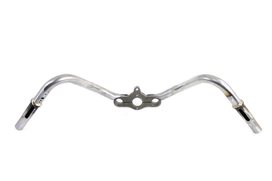 49-0998 - WR Hillclimber Spring Fork Inline Handlebar Raw by V-Twin