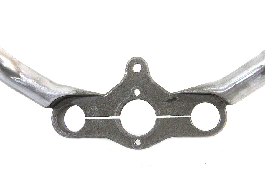 49-0998 - WR Hillclimber Spring Fork Inline Handlebar Raw by V-Twin