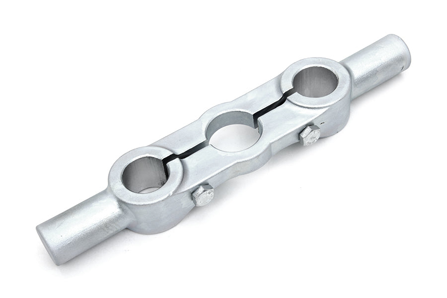 49-1104 - VL Spring Fork Top Triple Tree White Zinc by V-Twin