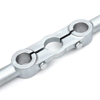 49-1104 - VL Spring Fork Top Triple Tree White Zinc by V-Twin