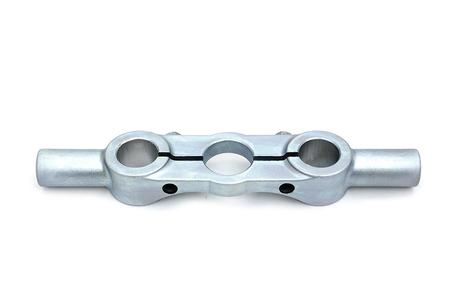 49-1104 - VL Spring Fork Top Triple Tree White Zinc by V-Twin