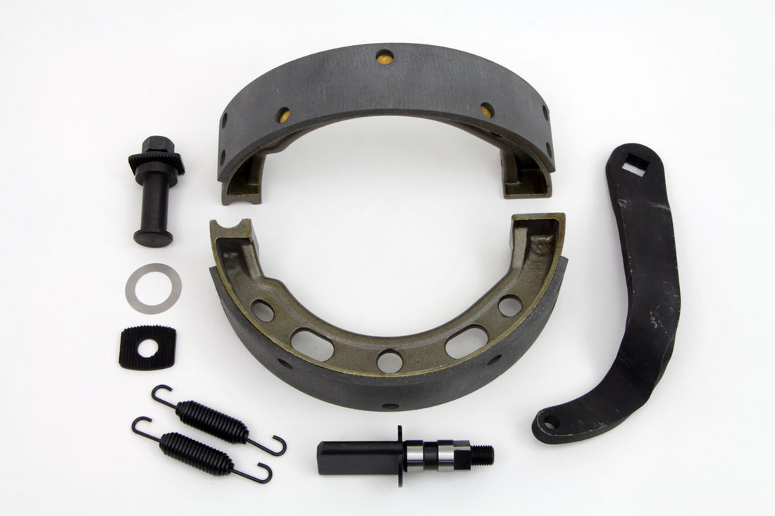 49-1240 - Rear Brake Shoe Kit by V-Twin
