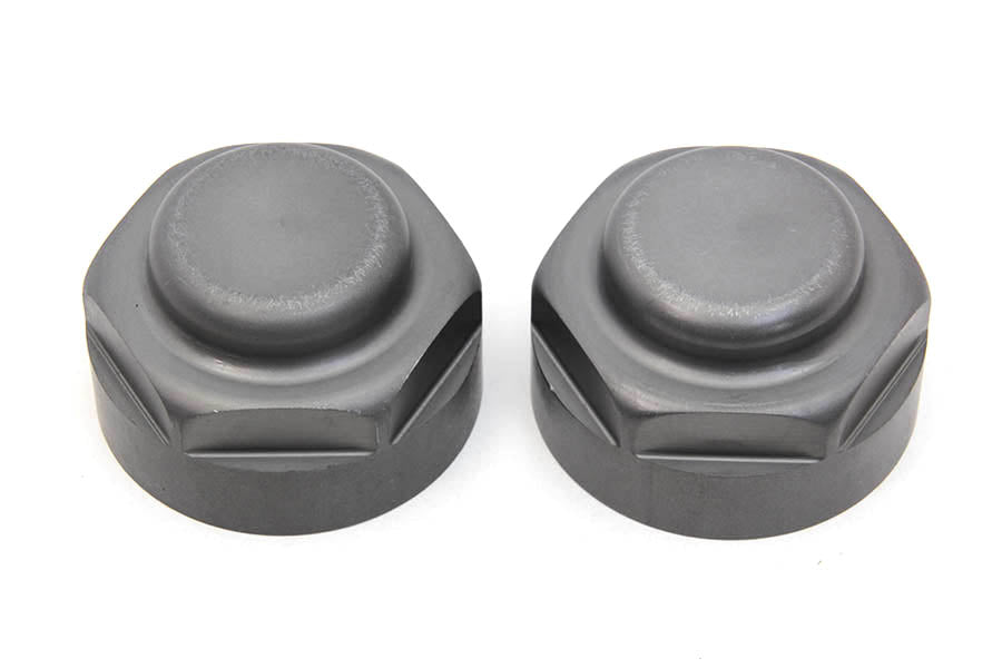 49-1309 - Servi-Car Hub Cap Set Parkerized by V-Twin